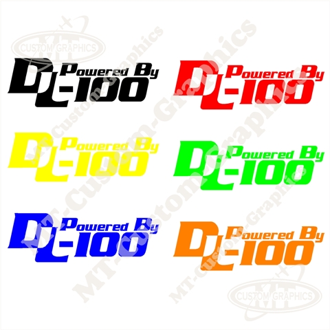 Powered By DL-100 Logo